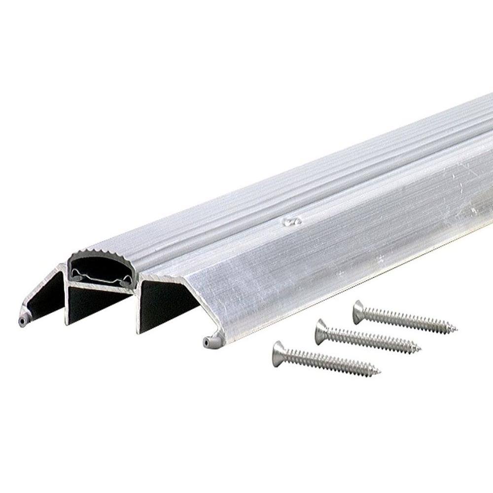 Aluminum Threshold with Vinyl Seal E56492