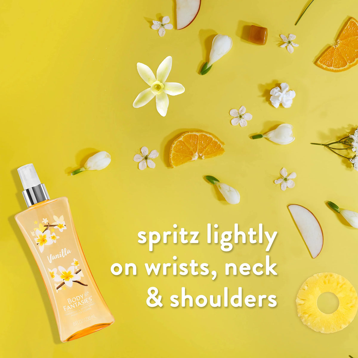 Vanilla Body Spray 8 fl oz (Pack of 2) A992