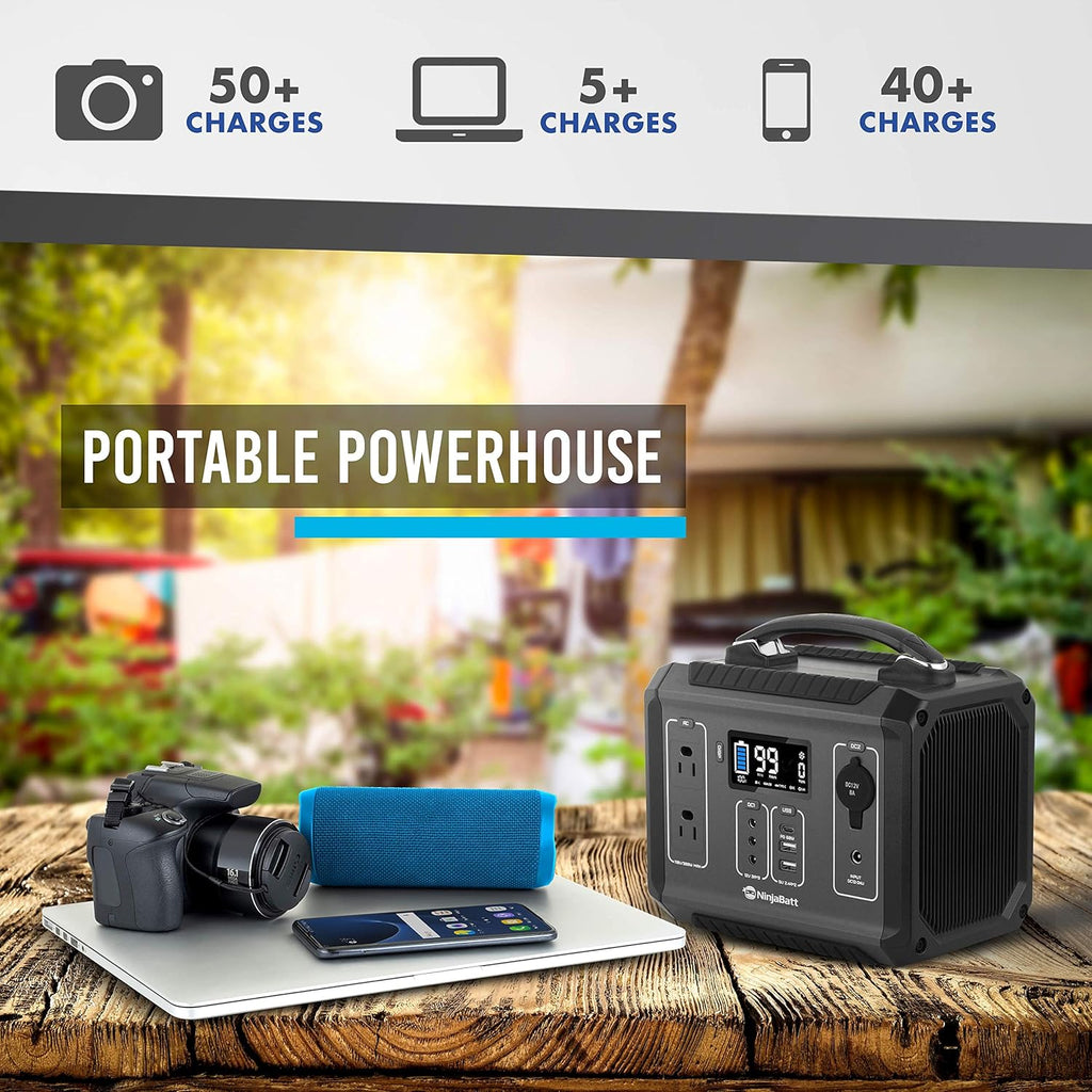 500W Portable Power Station with 560Wh Battery J9395