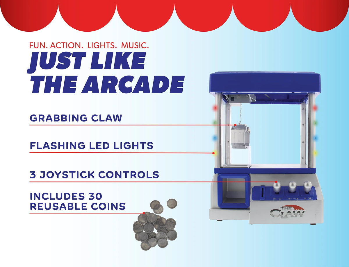 Blue Mini Claw Machine D58196