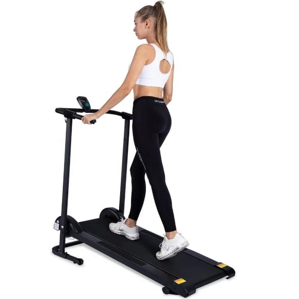 Manual Non Electric Treadmill with 10° Incline Foldable Y474947
