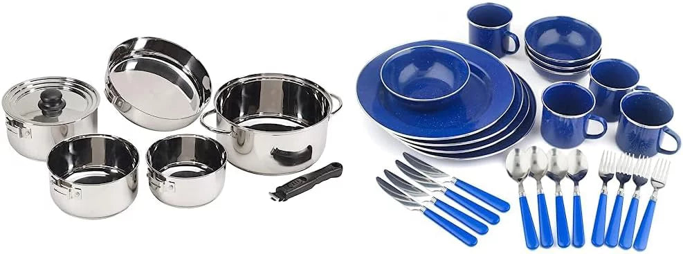 Stainless Steel Clad Cook Set W71265