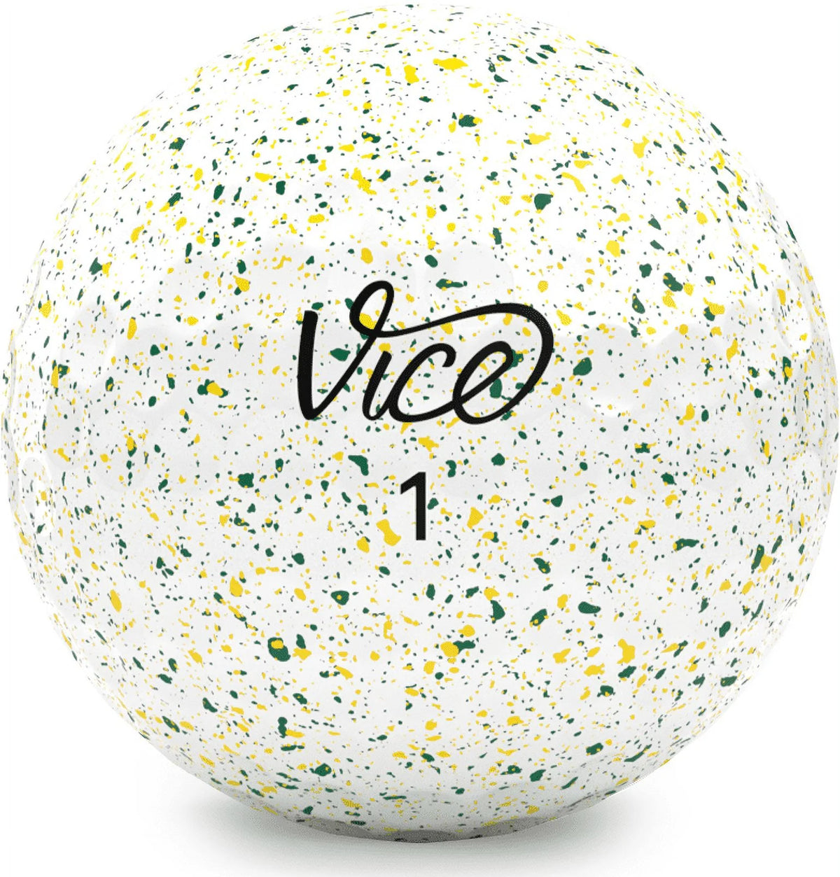 Yellow and Green Golf Balls, 1 Dozen E48485