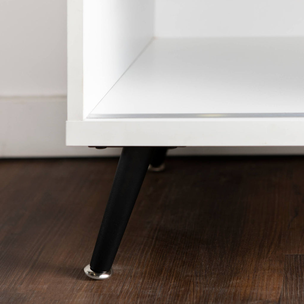 Sliding Door TV Console - Grey Wash B210