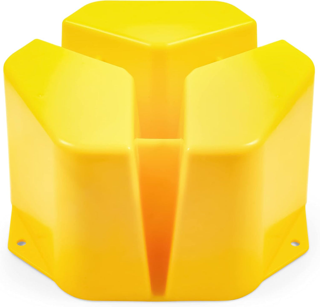 Yellow 7-inch Stabilizer Jack Supports 2-Pack O9154