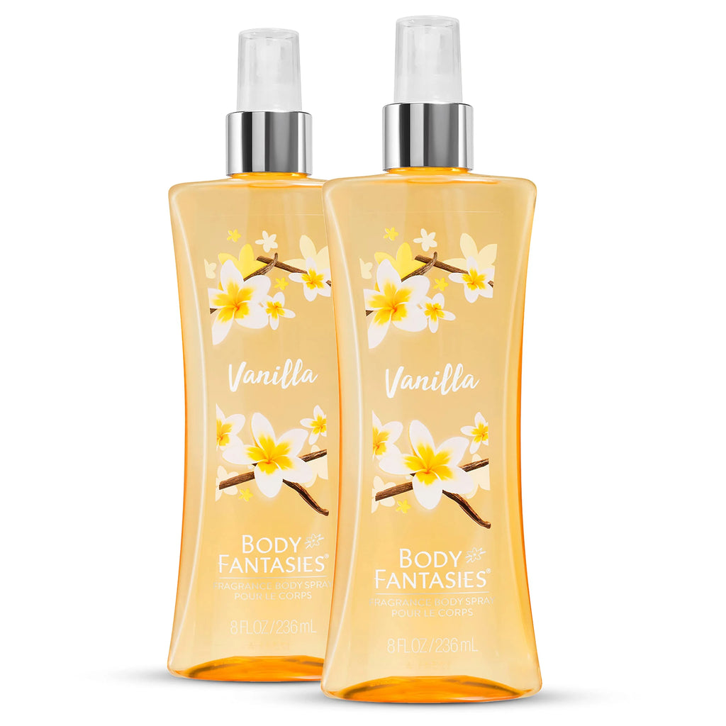 Vanilla Body Spray 8 fl oz (Pack of 2) A992