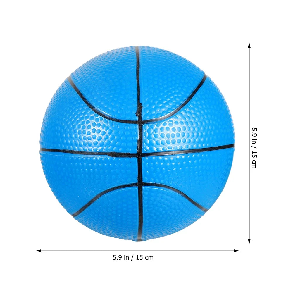 Mini Rubber Rainbow Bouncy Basketball Toy S840347