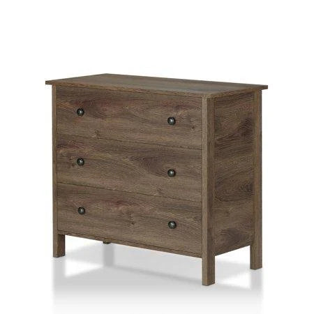 Walnut 3-Drawer Accent Chest M765