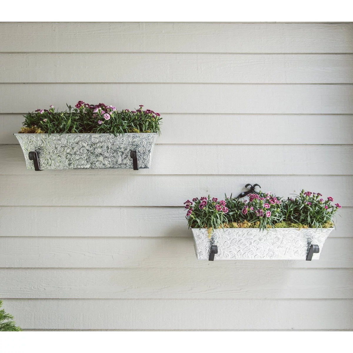 Galvanized Steel Rectangular Planter A853