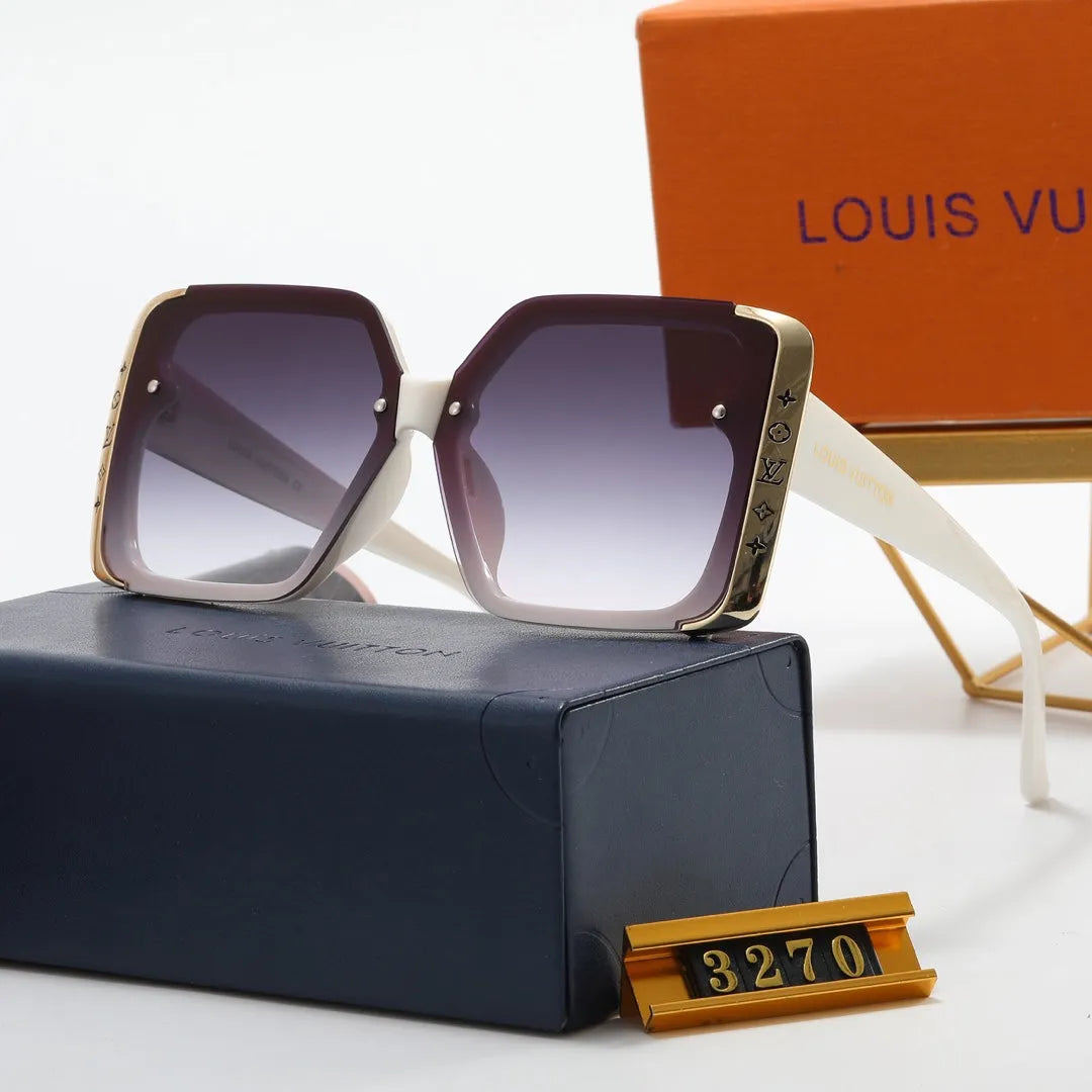 Square Frame Polarized Sunglasses Y348