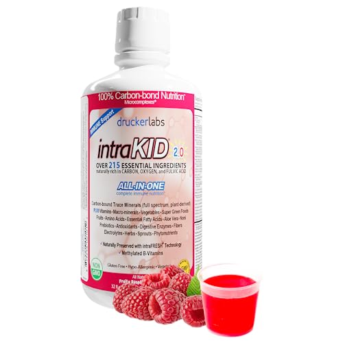 Organic Liquid Trace Minerals Multivitamin for Kids 32 oz W9896