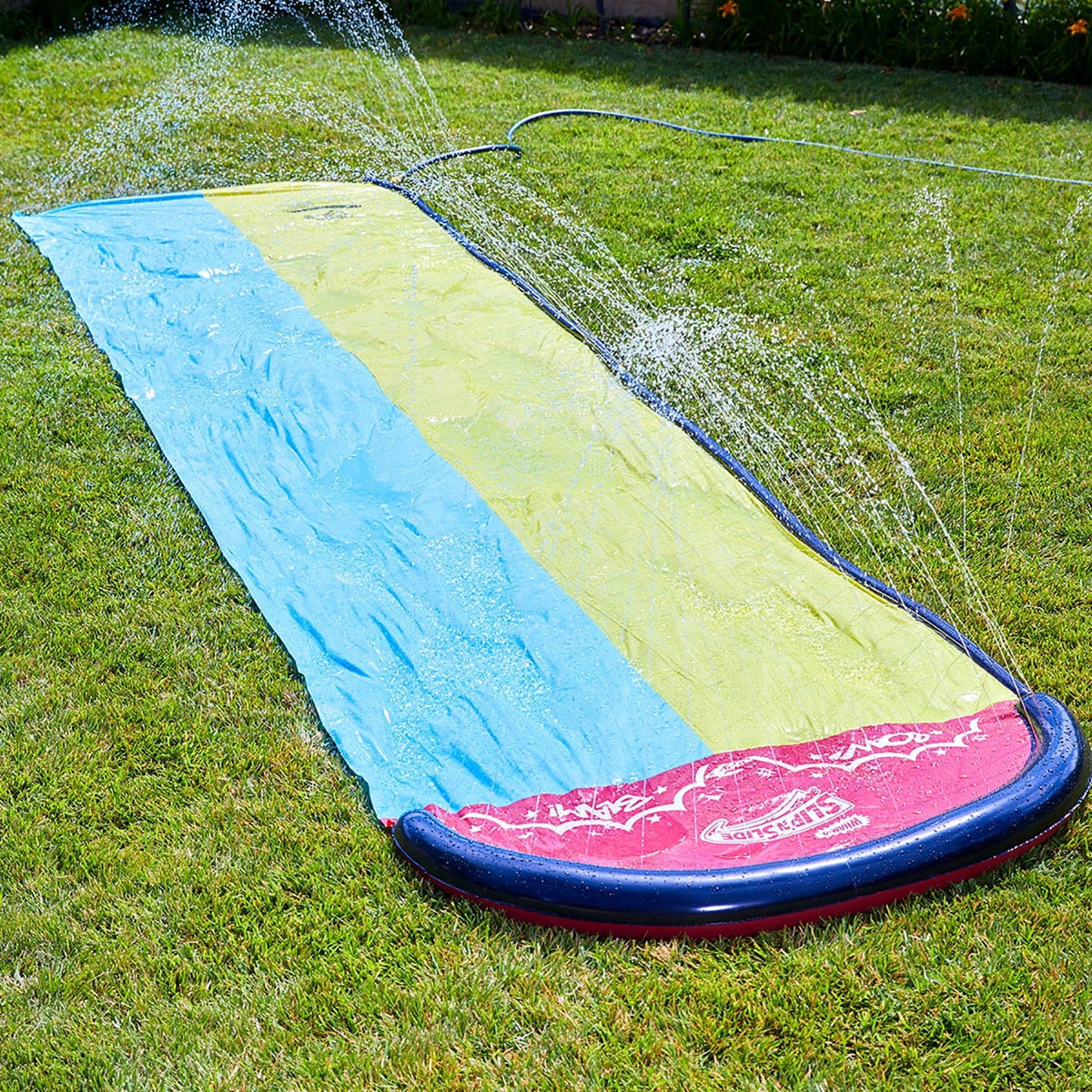 16 ft Double Water Slide with 2 Boogie Boards W144