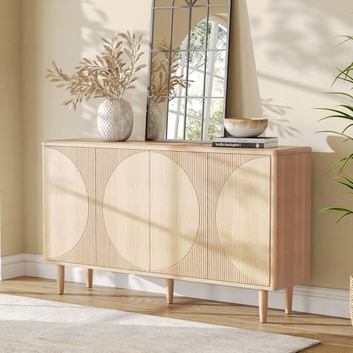 59-Inch Buffet Cabinet Sideboard with Storage G61705