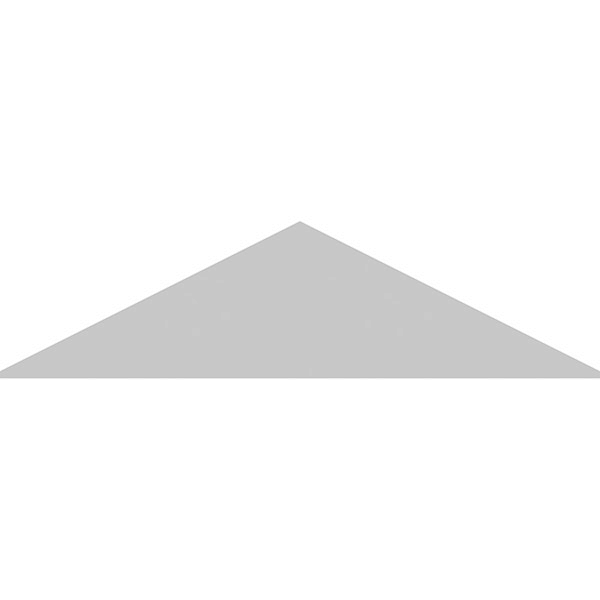 82x22W x 21-1/2x22H x 2x22P PVC Pediment O645