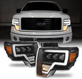 Black Projector Beam Headlights Pair L45641