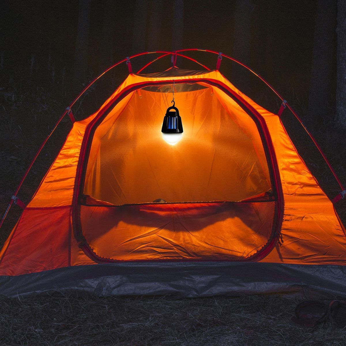 2-In-1 Rechargeable Camping Lantern and Bug Zapper I746