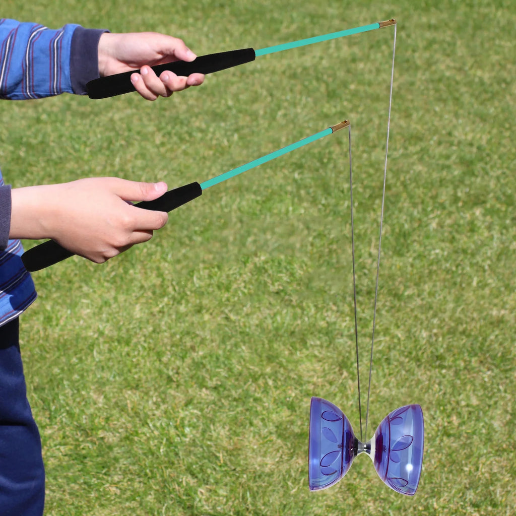 Plastic Diabolo 1 Set Chinese Yoyo Juggling Toy W657121
