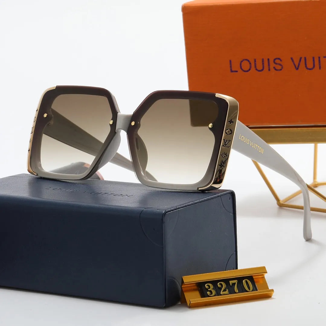 Square Frame Polarized Sunglasses Y348