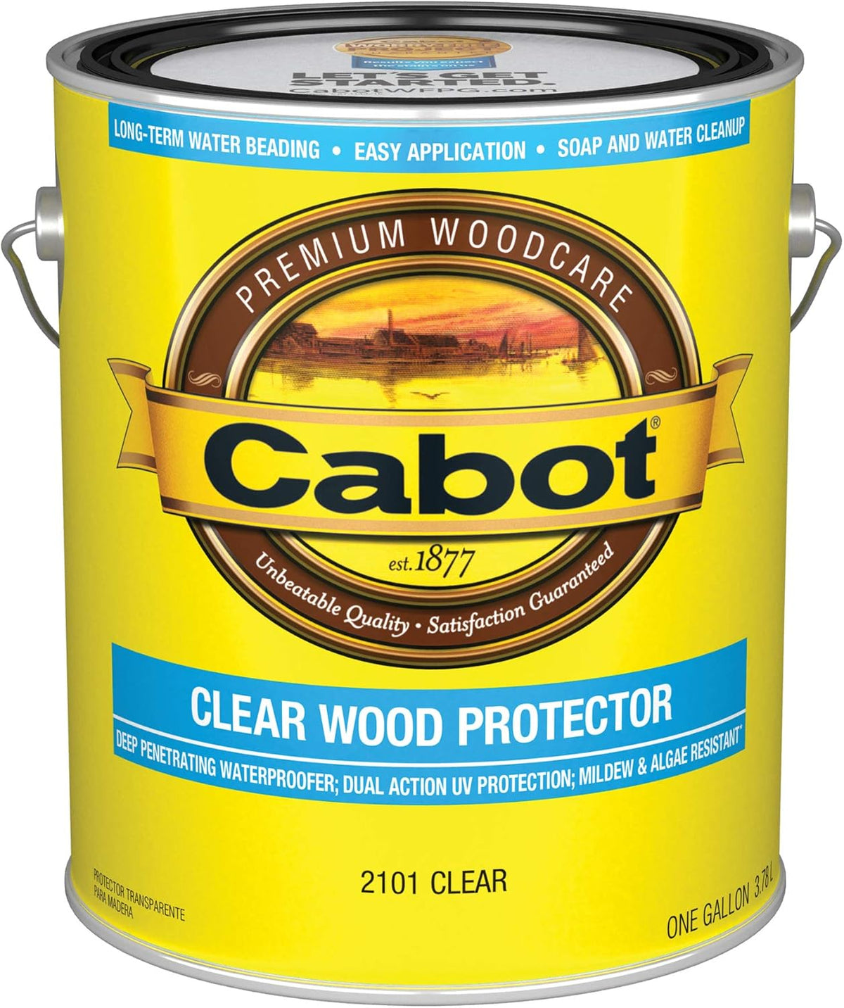 Clear Wood Protector - 1 Gallon Pack of 2 A4443