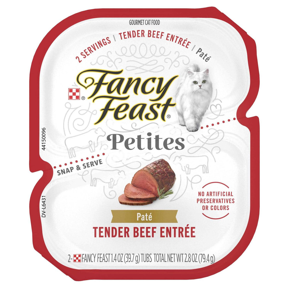 Tender Beef Entree Wet Cat Food T52544
