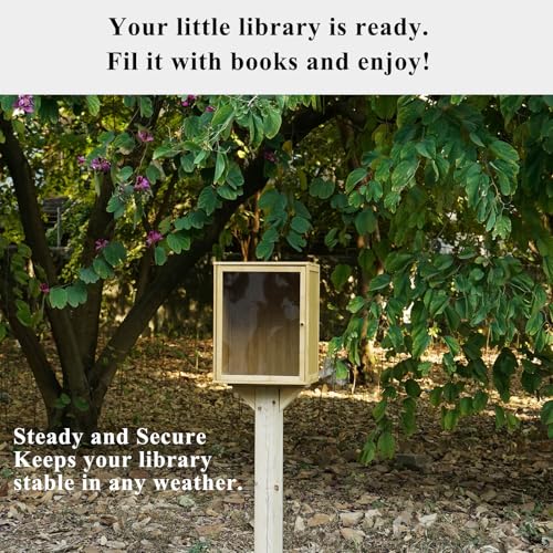 Outdoor Wood Book Storage Box Bracket G551