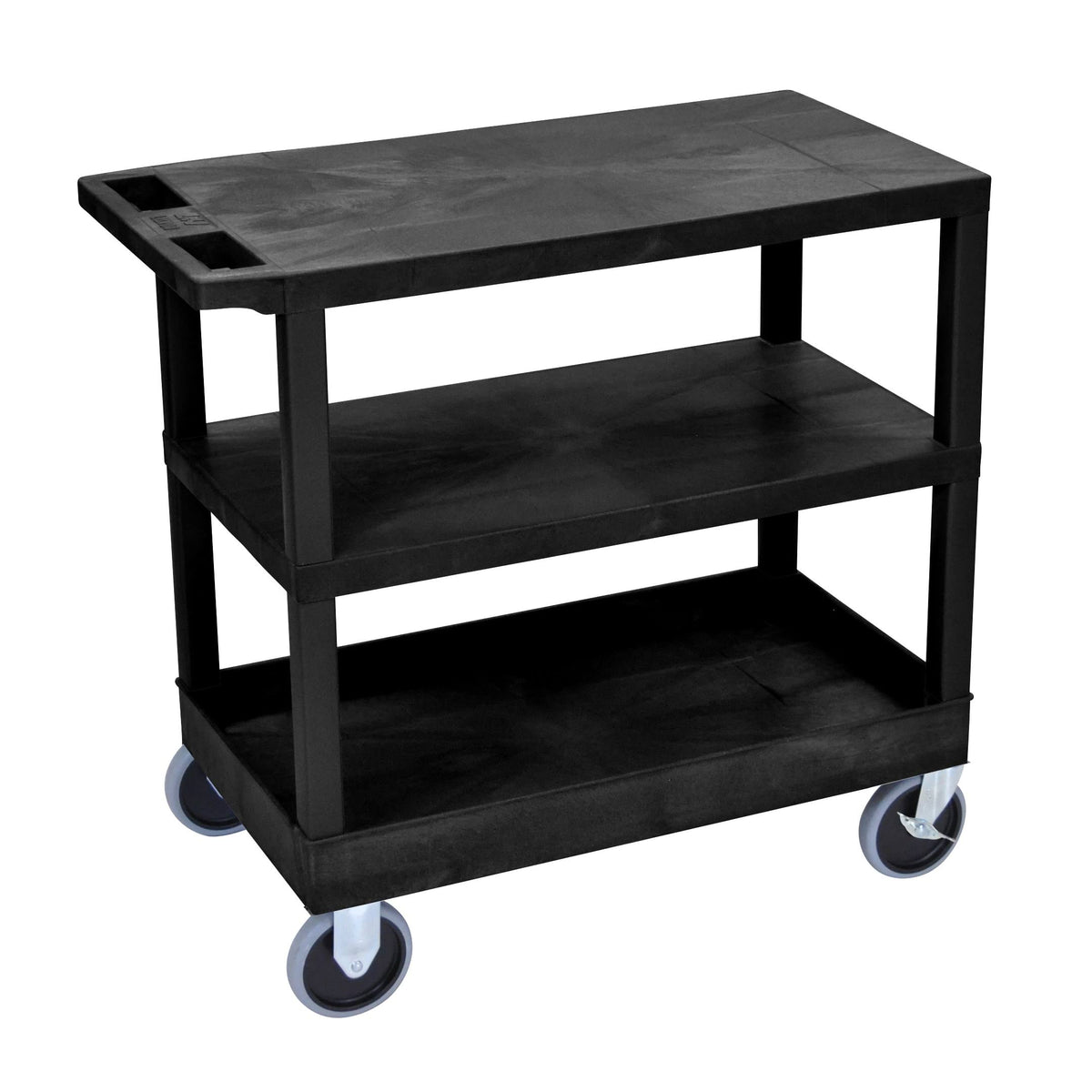 Black Cart with Shelves V93065