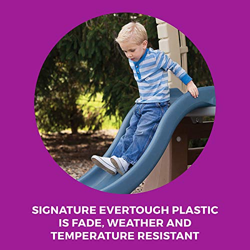 Outdoor Swing Set with Slide and Playhouse I23477