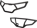 Front and Rear Brush Guard Bumper Set Black 2pcs O65390