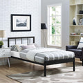 Twin Bed Frame in Brown N3576