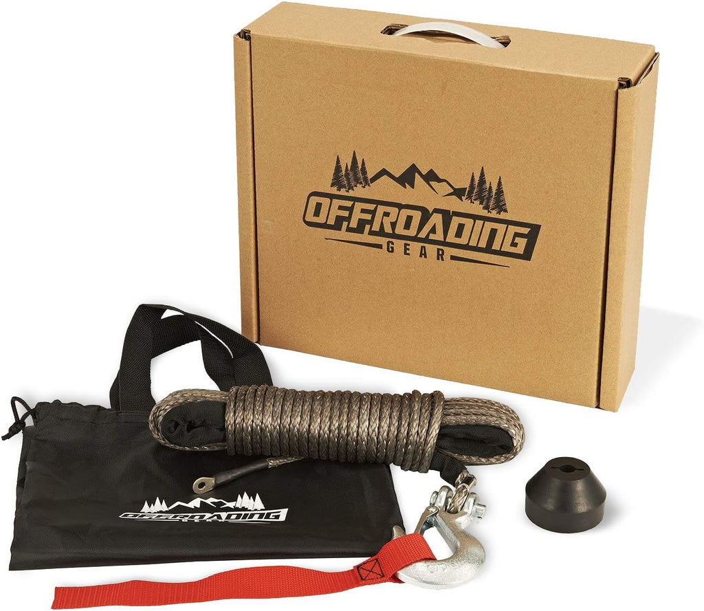 50'x3/16” Synthetic Winch Rope Kit N220678