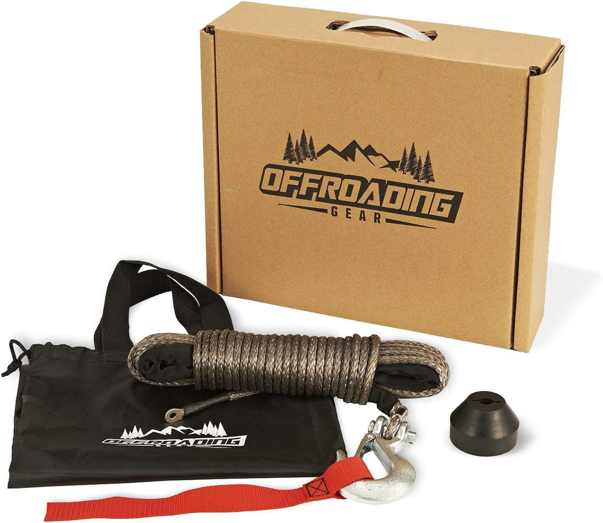 50'x3/16” Synthetic Winch Rope Kit N220678