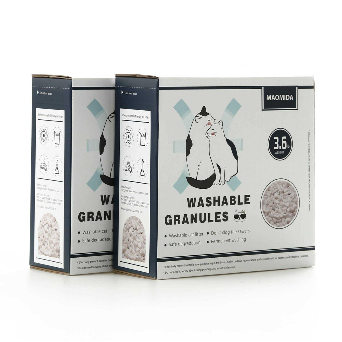 Washable Compostable Flushable Cat Litter Refills 7.2lbs I592