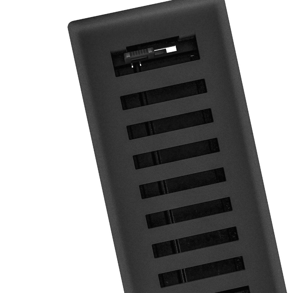Black Iron Metal Rectangular Floor Register 5 Pack K892