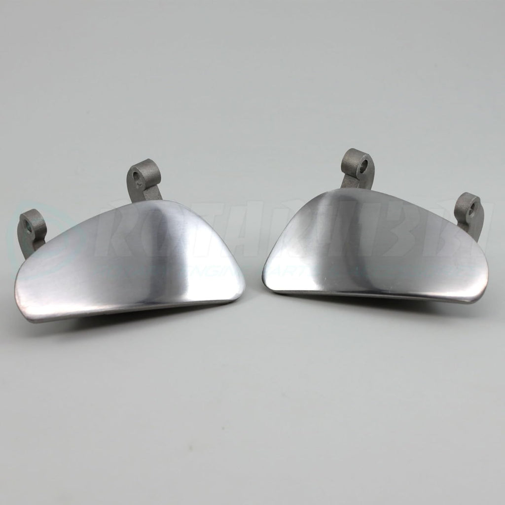 Polished Aluminum Door Handles U78393