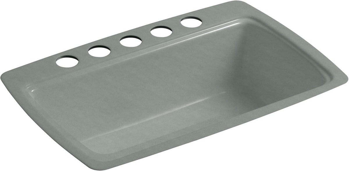 White Undercounter Kitchen Sink H315