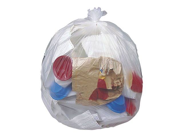 High-Density Can Liners, 56 gal, 16 Mic U8935