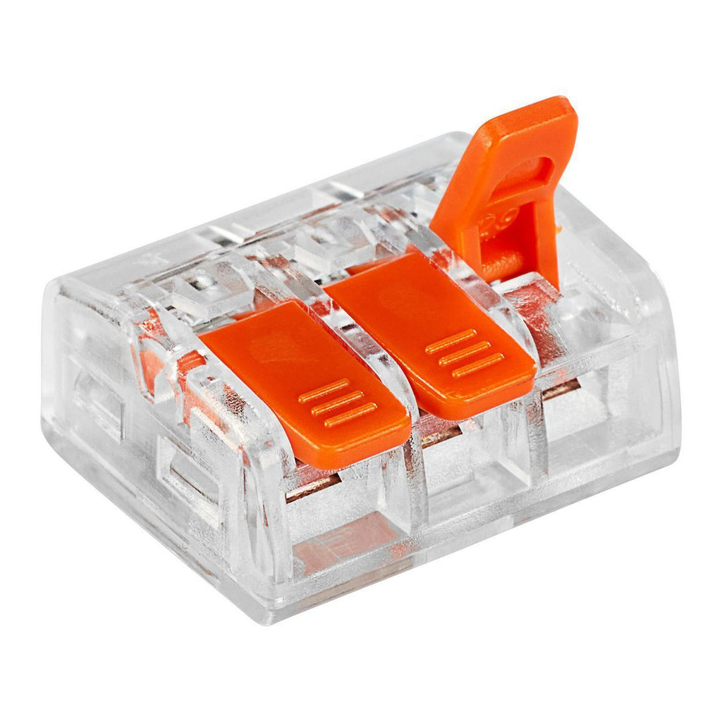 Compact Lever Wire Connector Assortment, 25-Piece J537262