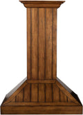 36 in. Wooden Wall Mount Range Hood with Motor F5734
