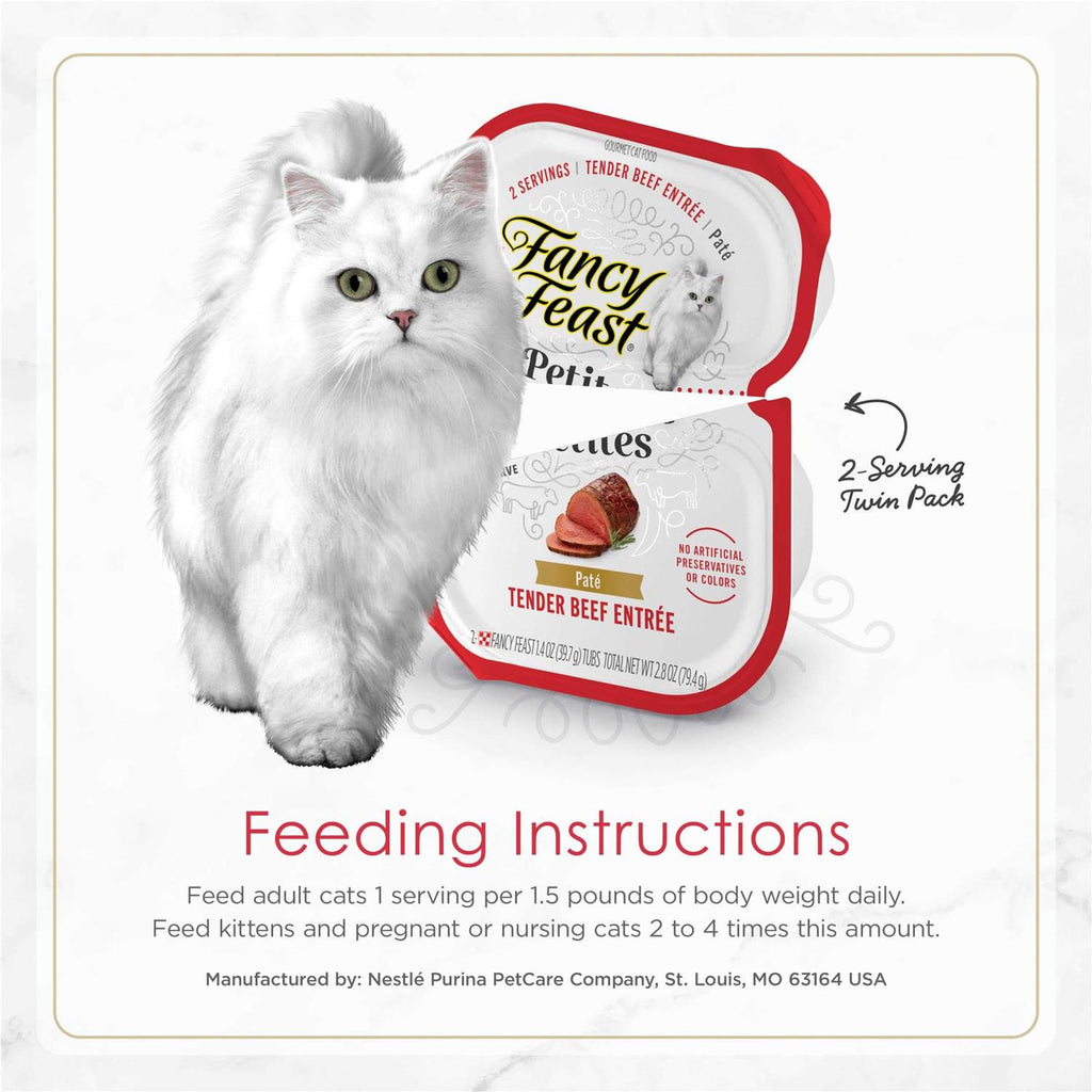 Tender Beef Entree Wet Cat Food T52544