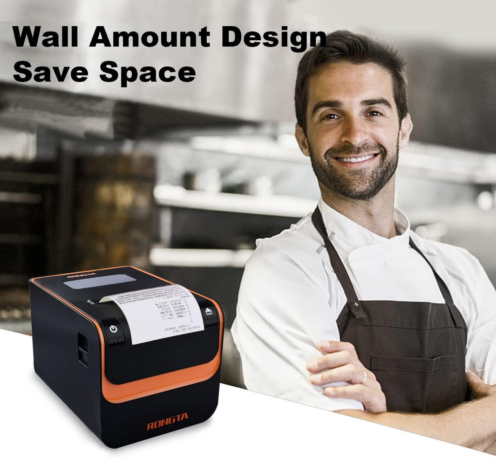 80mm Direct Thermal Receipt Printer with Auto Cutter V74599