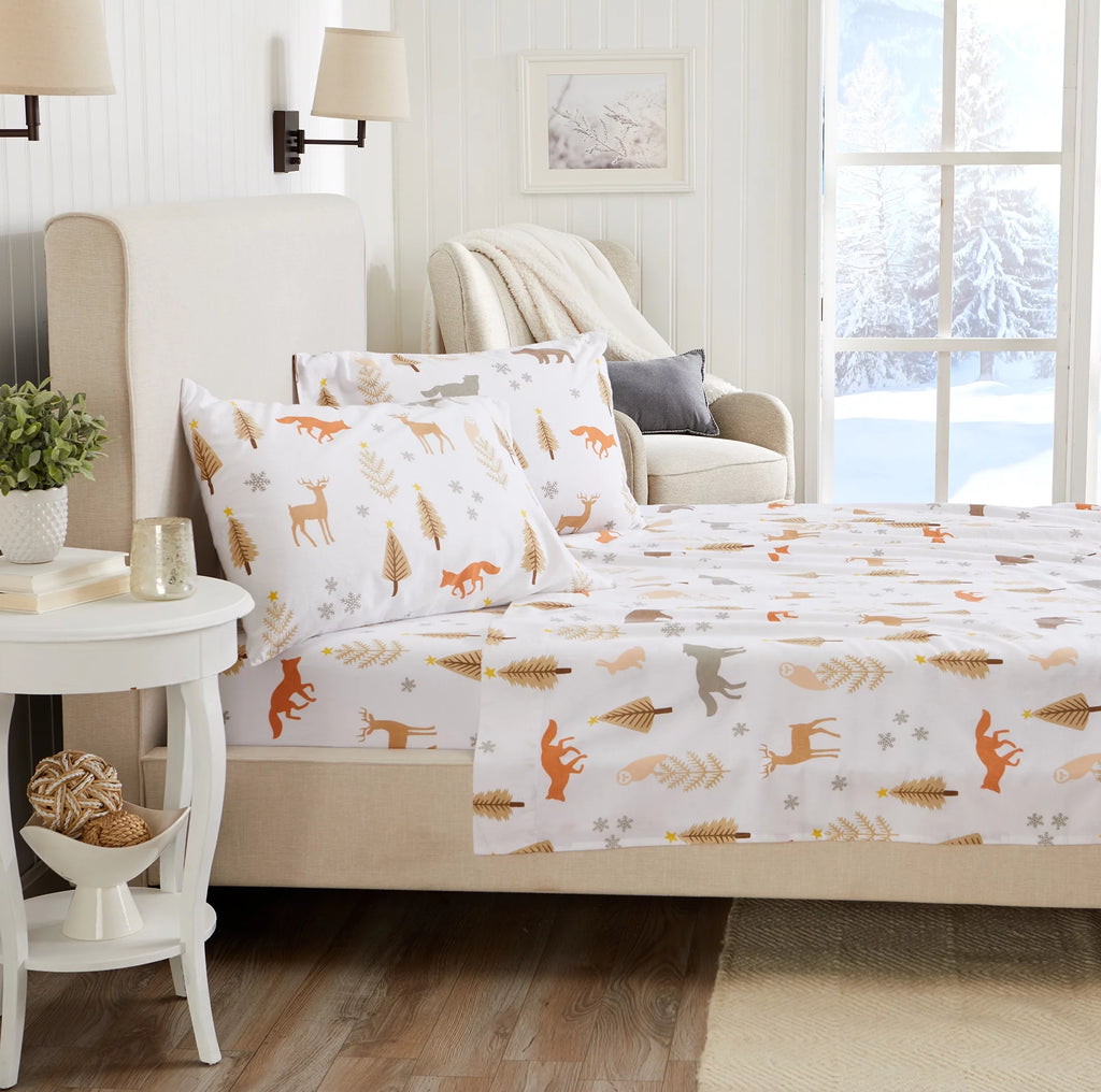 Turkish Cotton Flannel Sheet Set (Full) X53428