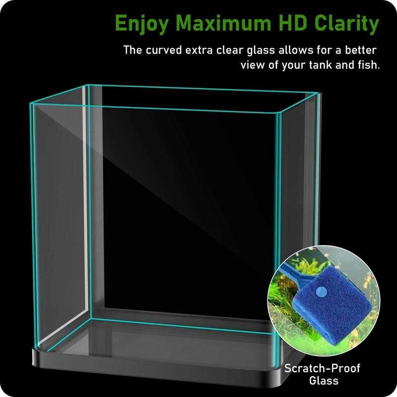 2 Gallon Glass Aquarium with Filter and Light X800625