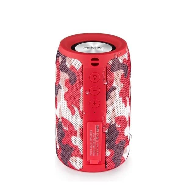 Bluetooth Speaker, Small Portable Speaker, Waterproof, Wireless, Bass, HD Sound, 24H Playtime T257720
