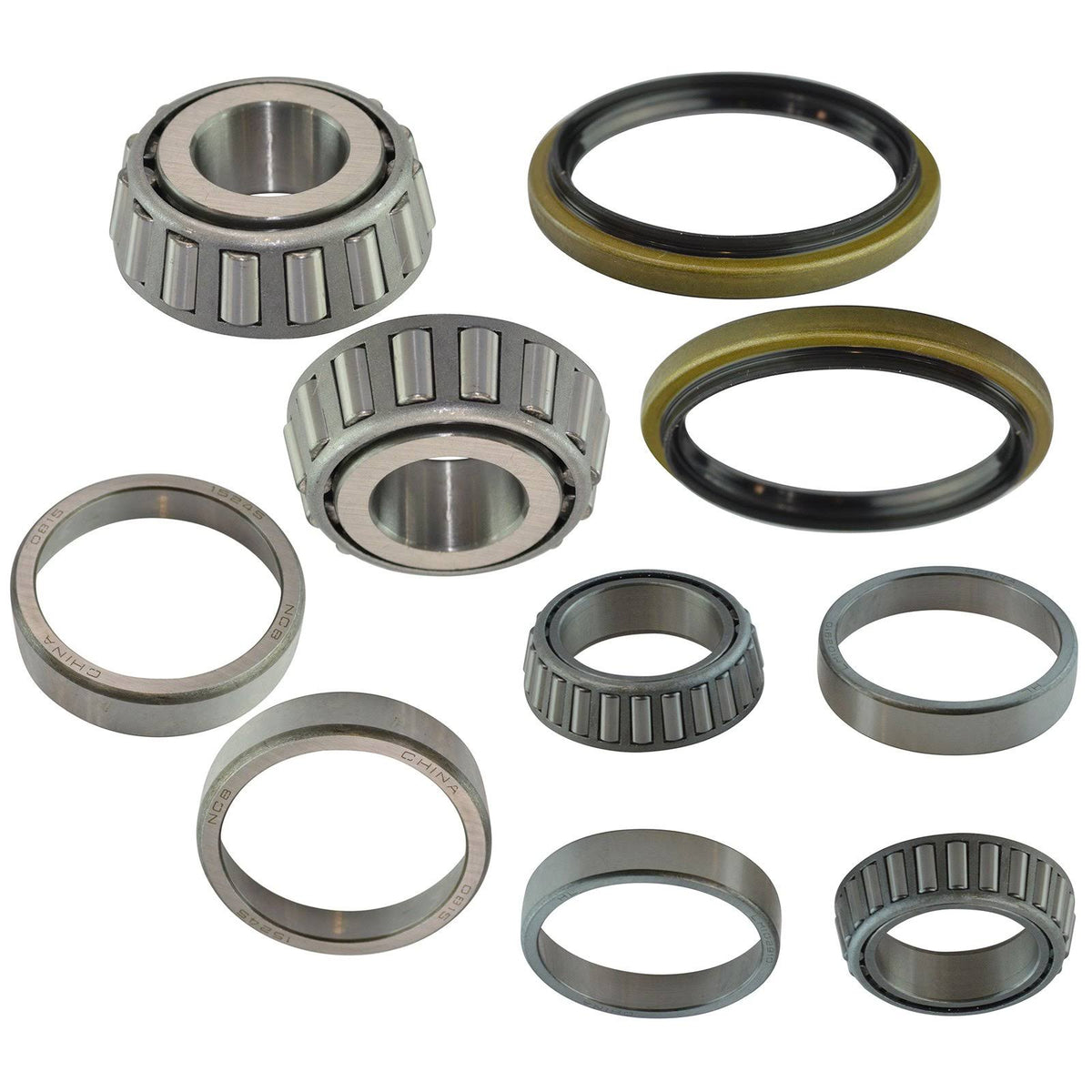 8 Piece Inner & Outer Wheel Bearing Race w/Seal Kit M764