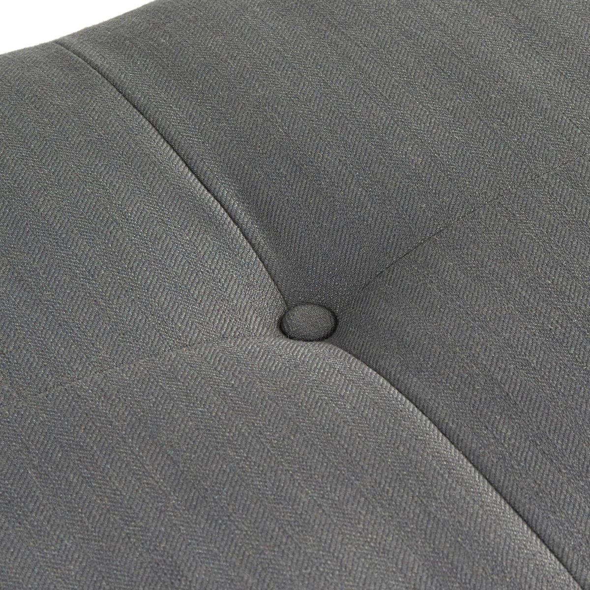 Charcoal Grey Fabric Bench H937