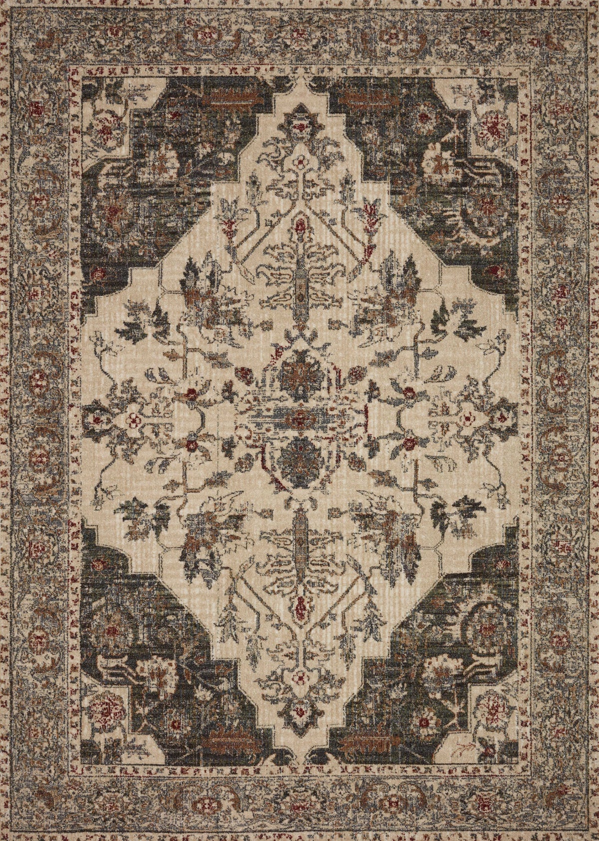 Dove Denim 9'6 x 13' Rug O85006