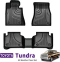 Black TPE All Weather Car Floor Liners Z214