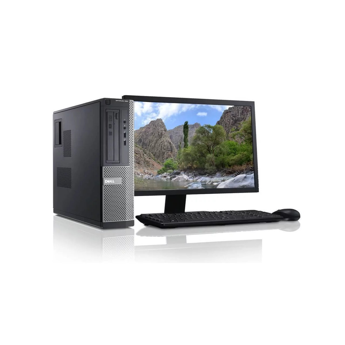 PC Desktop Core i5 16GB 500GB HD Windows 10 with 22" LCD T9418