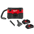 18-Volt 2 Gal. Cordless Wet/Dry Vacuum with 3.0 Ah Batteries P797