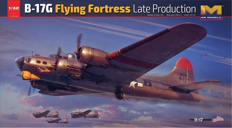 1/32 Scale B-17G Flying Fortress W76074